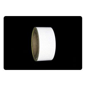 Светоотражающая белая лента 0,05х9м