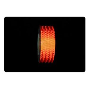 Светоотражающая красная "алмазная" лента 0,05х50м