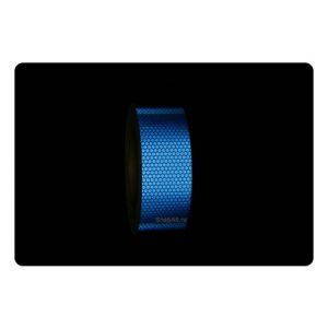 Светоотражающая синяя "алмазная" лента 0,05х25м