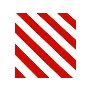 Красно-белая светоотражающая пленка